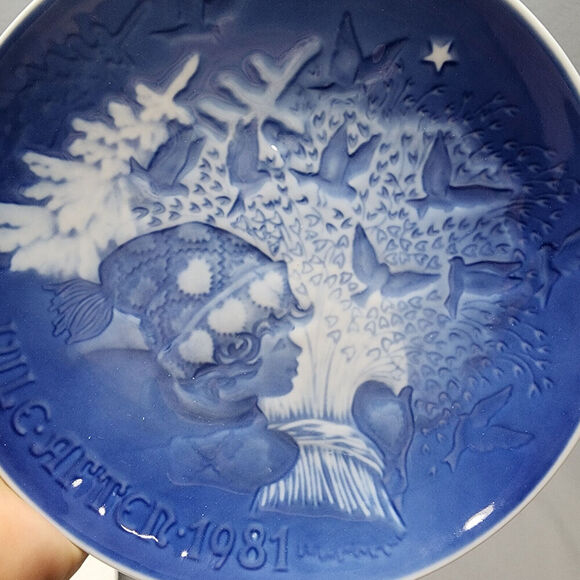 B &‎ G Copenhagen Christmas Peace Collectors Plate Jule-After-1981 - In Box - Picture 3 of 8